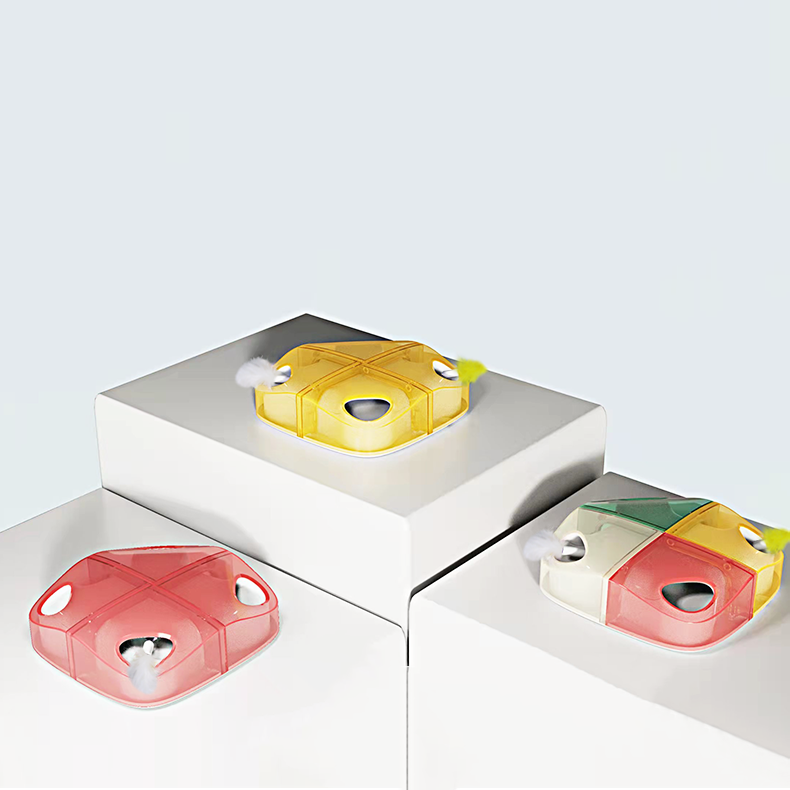 Interactive Electric Feather Moving Cat Toy